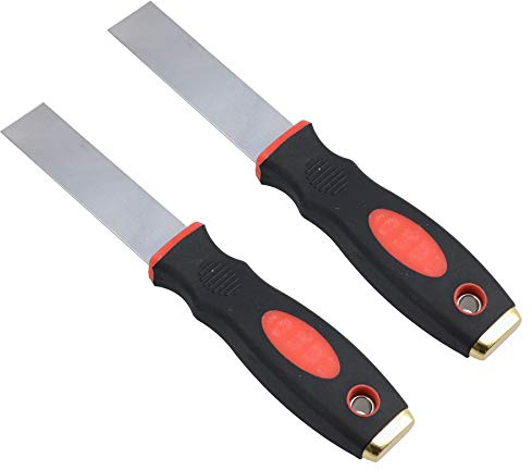 25 mm, removedor de raspador de agarre suave, para decoración de papel pintado, eliminación de pintura, 2 unidades