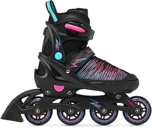 RAVEN Inline Skates Inliner für Kinder Erwachsene Mädchen Damen verstellbar