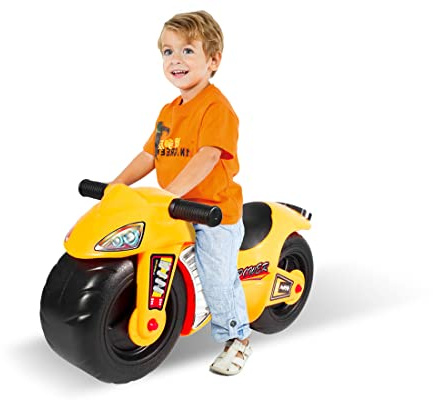Sobebear Kids Off Road Motorcycle, Mini Ride On Toy With Handles, Push-On Bike for Children With Footrest, Small Realistic Motor Walker, Broad Tire Toy for Kids 1+ Year