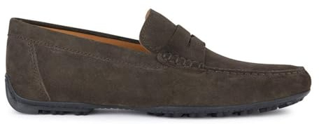 Geox Homme U Cosmopolis + Grip Moccasin, Marron foncé, 42 EU