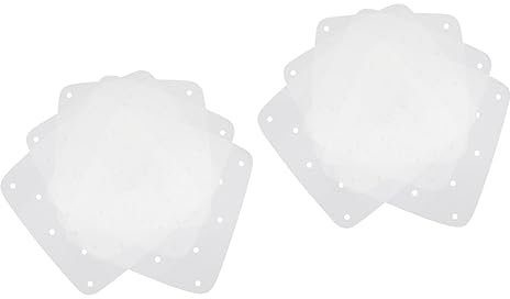 UPKOCH 200stücke -ölpapier Für Heißluftfritteuse Antihaft-papier Hitzebeständig Wiederverwendbar-pergamentpapier Für Air Fryer Und Backofen Weiß Vielseitig Einsetzbar