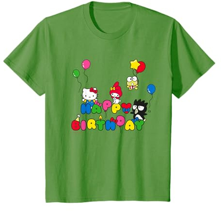 Célébrez votre anniversaire avec Hello Kitty and Friends T-Shirt