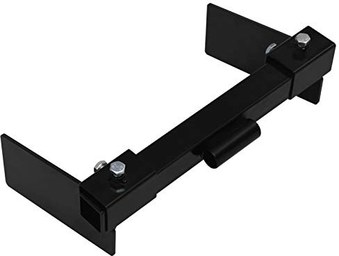 LAPOOH Schneepflugadapter für Rasentraktor Schwarz, Adapter für Schneeschild für Rasentraktor, Schneepflugadapter für Rasenmäher Mäher Schneeschild