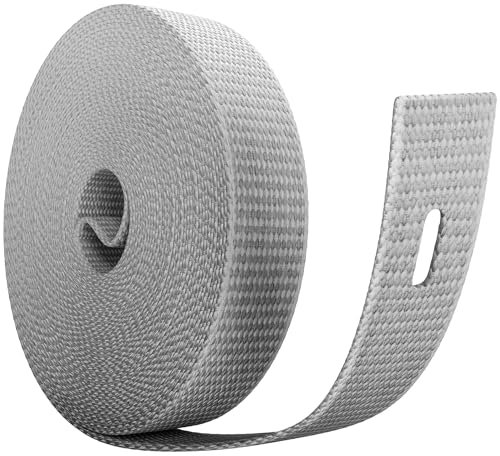 MEISTERBAU - Cinghia per tapparelle da 6 m, 14 mm [Made in Germany] – Nastro per tapparelle su porte e finestre – Estremamente resistente agli strappi e ai raggi UV – Cinghia per tapparelle con bordi