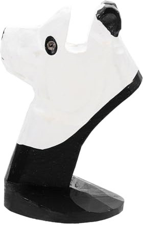 RORPOIR Edle Brillenfassungen in Tierform - Brillenhalter Aus Holz mit Ornament für Schreibtisch & Vitrine