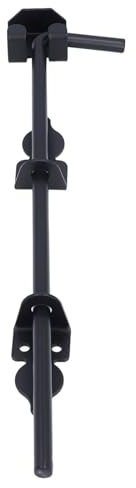 18-Zoll-Rohrriegel-Torfallstange, Robuste Stahltor-Bodenverriegelung für Holzzäune, Metalltore, Türen, Zauntor-Fallstange, Torstopper-Hardware, Torrohrbolzen für Maschendrahtzaun