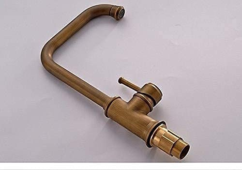 shower head Faucets, Bathroom Antique Faucet All Bronze Sink Hot and Cold Water-Tap Basin Washbasin Tap with Accessories/Antique shower head