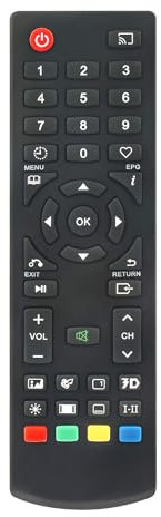 AULCMEET Télécommande,QT185 Nouvelle télécommande de Remplacement pour fit forSoniq Chromecast TV GAR1 QT185