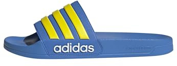 adidas Unisex adulto Adilette Shower Slides, ray blue/yellow/ftwr white, 51 EU