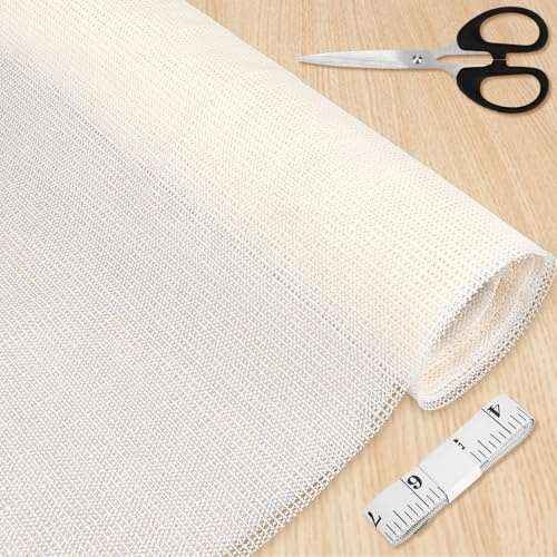 Bomtop Tapis Antidérapant 120 x 200 cm Blanc Cassé, Anti Glisse, Anti Dérapant, Tapis sous Tapis, Parquet, Moquette, Textile
