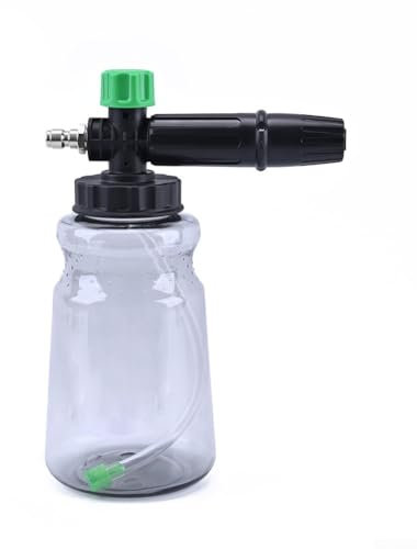 Flacon pulvérisateur de mousse haute pression pour lavage de voiture avec 8 buses, bouteille de savon professionnelle à grande ouverture, utilisé pour le lavage de voiture