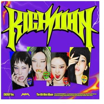 aespa Rich Man [ENERGY Ver.] 6th Mini Album (Random ver.)