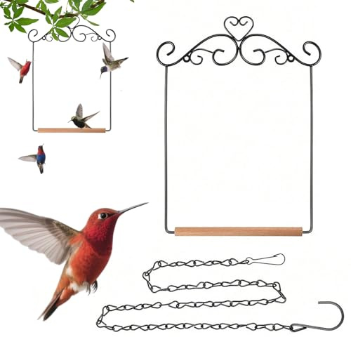 Vogelspielplatz | zum 7 x 26 cm | Kolibrishurukel mit Band | Parrot Hängesc, Spielzeug zum Aufhängen für Nymphensittiche, und Parallelen