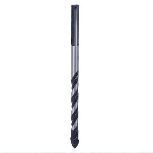 Triangle Carbide and Bits Set for Glass Metal Tile Drill Slip 312mm Handle Non Concrete Masonry Drilling Tools Various Bulk Drill Bit for Tile Installation Accessories Plus(6mm)