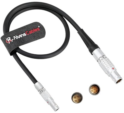 Alvin's Cables Teradek RT Latitude MDR Run Stop Cable for ARRI Alexa Mini Camera, 4 Pin to 7 Pin RS Cable, 60CM| 23.6inches