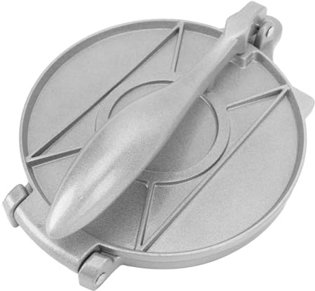 Xiuganpo Corn Tortilla Maker Slitstark Tortillapress i Aluminiumlegering för Hemmakök 31,75 Oz