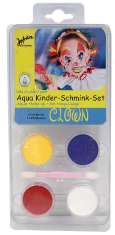 Jofrika Aqua Kinder-Schmink-Set Clown