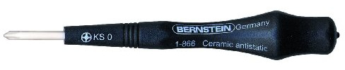 Bernstein 1–866 de réglage avec lame en céramique Tournevis cruciforme Taille 0