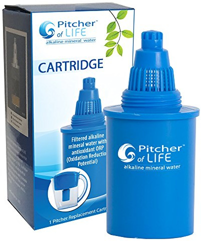 Pitcher of Life Alkaline Water Pitcher (2nd Generation) Replacement Filter by Life Ionizer