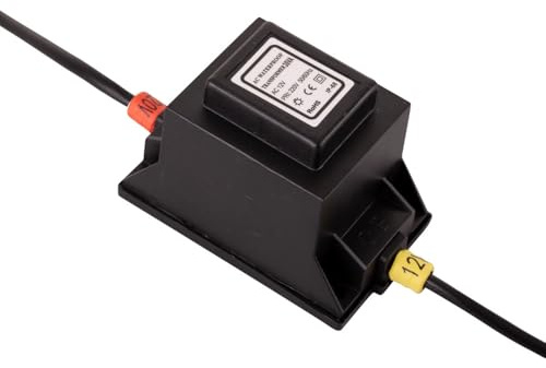 Greenice Transformador - Fuente de Alimentación AC/DC - Convertidor AC/DC 230 VAC/12VDC - 30W IP68 [PL21900030WIP68]