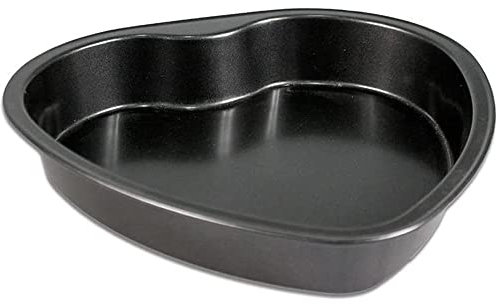 Vetrineinrete® Stampo per Torta teglia a Forma di Cuore Antiaderente da Forno per Dolci Torte salate Pasticceria Ristorante 26 x 2.5X 4.5 cm 59948