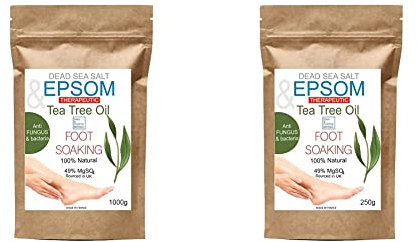bleu & marine Bretania Pediluvio Con Aceite De Arbol De Té, Menta Y Sales Epsom + Bretania Pediluvio con Aceite de Arbol de Té, Menta y Sales Epso