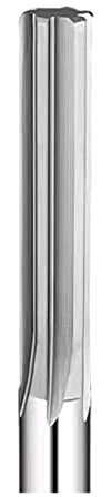 ICAMAS H7 Hartmetall-Maschinen-Reibahle 100 mm Lange Länge beschichtete Spiralnuten Toleranz Präzisionsfutter gehärteter Stahl Metall 6 Nuten (Color : Straight Flute, Size : 18MM_100MM)