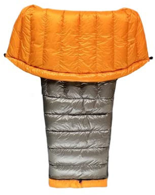 Jolmo Lander Ultraleichter Rucksack-Steppdecken, Gänsedaunen-Schlafsack, Camping-Daunen-Steppdecken, Outdoor-Daunendecke, 800 fp, Q-500 g (regulär)