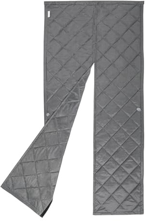 Magnetic Thermal Insulated Door Curtain, Thickened Soundproofing Thermal Door Cover Curtains for Winter, Multi-Sized Windproof Waterproof Door Covers, Pet Friendly (Grey, 38x82inch)