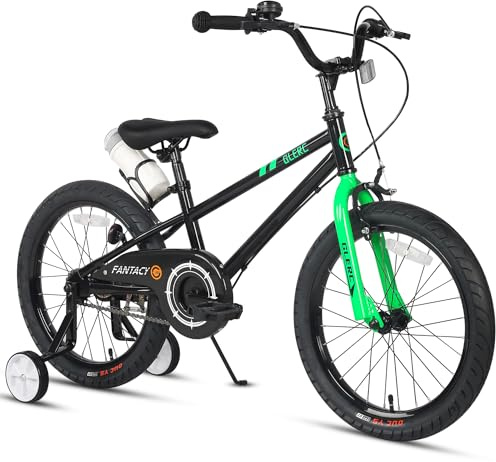 Glerc Fantacy 12 14 16 18 20 Zoll Kinderfahrrad für 2-14 Jahre alt mit Scheinwerfer & Kickstand für Geburtstagsgeschenk, mehrere Farben