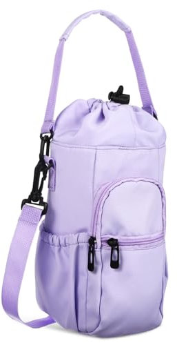 KICHOUSE Isolierte Wasserflasche Träger Cup Cover Tasche Reißverschluss Für Wandern Camping