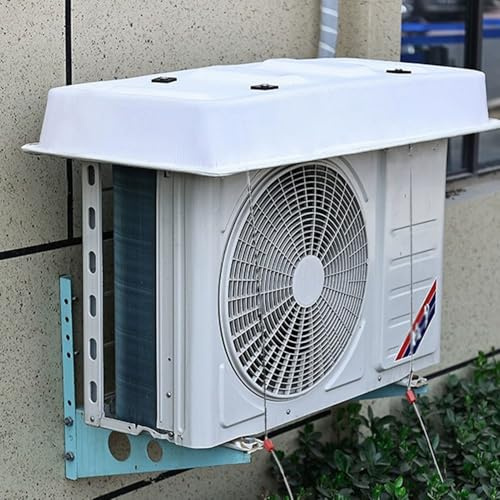 Housse de Protection Pour Climatiseurs Extérieurs，housse de Protection Étanche Pour Condenseur de Mini-split，protection Solaire Pour Climatiseurs Et Pompes À Chaleur，pour La Plupart Des Climatiseurs