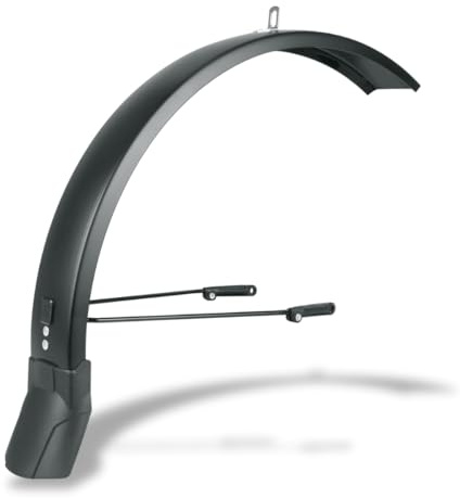 URBAN ARROW 20‘‘ FRONT Vorderrad Schutzblech (Fahrradzubehör, flexibler Spoiler, ESC-Sicherheitssystem, robuste Sandwichkonstruktion aus Aluminium/Kunststoff, speziell für Urban Arrow Cargobikes), sch