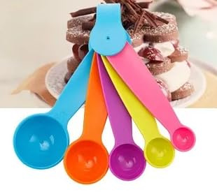ProBytes Set di 5 cucchiai dosatori – Smart Baking, misurini di misurazione accurati, da 1/4 di cucchiaino (1,25 ml/grammo) a 1 cucchiaio (15 ml/grammi) liquido, spezie secche, alimenti per bambini