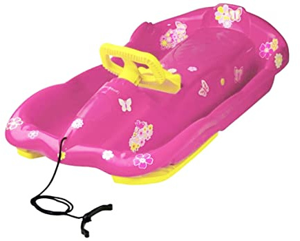 AlpenGaudi Trineo sintético, Rosa, tamaño estándar