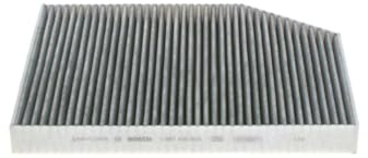 Bosch R5604 Activated Carbon Cabin Filter, Replacement Filter - Against Unpleasant Smells, Pollen and Dust for Cleaner Air Inside the Vehicle