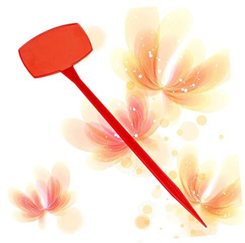 SEWOART 10 Stück Pflanzenetiketten Für Garten Blumenmarkierungen Wiederverwendbare Schilder Länge 10 Cm