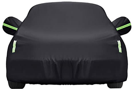 GOFOME Wetterfeste Auto-Abdeckung Kompatibel mit Mercedes-Benz S 420/ S 450 CDI 2006-2013 4-Door Sedan, Wasserfest Winddicht Vollgarage Autoplane, mit Reißverschluss