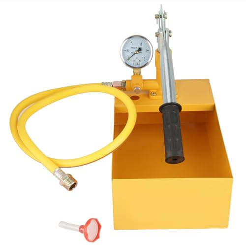 2.5Mpa 25KG Pompa di Prova Manuale della Pressione 'acqua Idraulica Strumento di Prova della Pressione 'acqua Pompa di Prova della Pressione 'acqua Strumento di Prova della