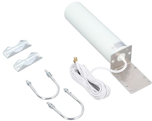 12dBi Högförstärkningsantenn Rundstrålande Antenn SMA Hankontakt Antenn Väggmonterad Antenn 698‑2700MHz