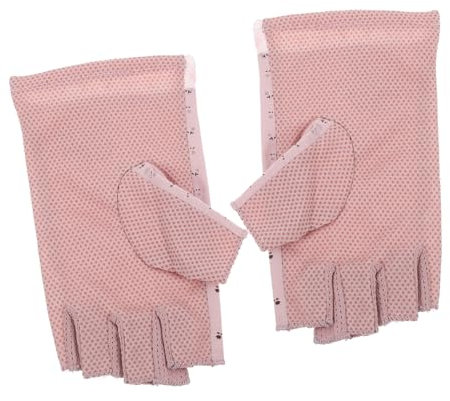 BESPORTBLE Fingerless Gloves for Women Breathable Sun Protection Gloves Half Finger Summer Driving