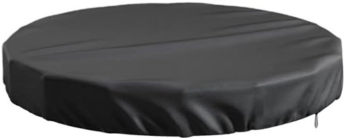 Jcasbdn Above Ground Pool Cover Waterproof Dustproof Sunproof 12ft Round Pool Cover Protector with Drawstring and Accessories
