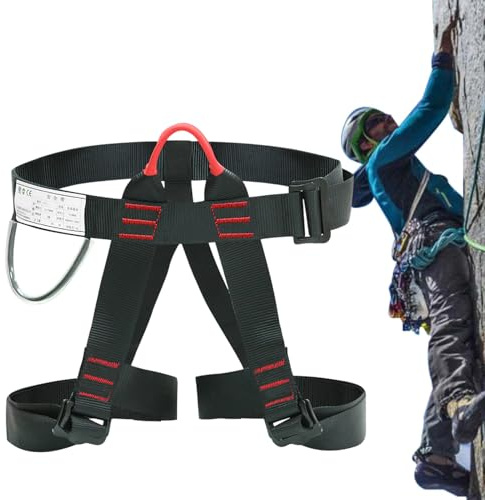 Cablatura 'arrampicata - Sella albero | Attrezzatura da arrampicata sugli alberi | Carico di cuscinetti da 300 kg, ingranaggio in salita multiuso | IMBARAZIONE DI SICUREZZA REGOLABILE PER RAPPIRE