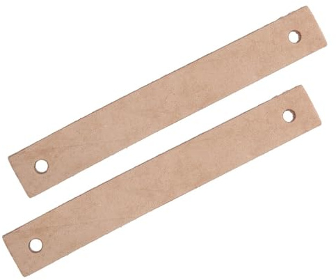 Cabilock 2 pièces Patins Frein Vélo Cuir pour Vélo Fitness Plaquettes Frein Antidérapantes Résistantes et Durables Lot