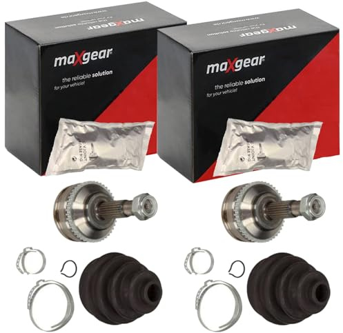 2x Maxgear Antriebswellengelenk Satz | 2x 49-0780 Kompatibel mit Clio II (bb_, Cb_),kangoo (KC0/1_),Kangoo Rapid (FC0/1_),Megane I (BA0/1_),Twingo I (C06_)