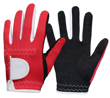 YUGSHNKFC Gants de Golf Juniors pour, Respirants, Accessoires Confortables pour garçons et Filles