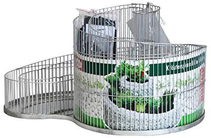 Kräuterspirale Balkon & Terrasse 57 x 42 cm 98890, silber, Outdoor