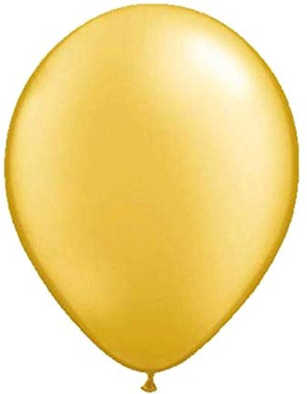 Folat - Globos Dorados Metálicos 30 cm - 10 Piezas