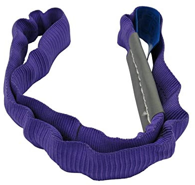 Lifting Round Slings (Endless Polyester Webbing Straps 1 Ton to 20 Ton, 0.5 Metre up to 6 Metre EWL) (1 Metre Effective Working Length, 1 Ton)