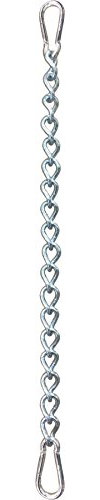 KLIFFHÄNGER Chaîne avec Deux mousquetons, Fixation Variable pour Chaise hamac (Chaîne 50 cm)